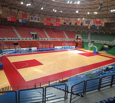 U KC Dražen Petrović postavljen novi modularni parket prema najvišim FIBA standardima